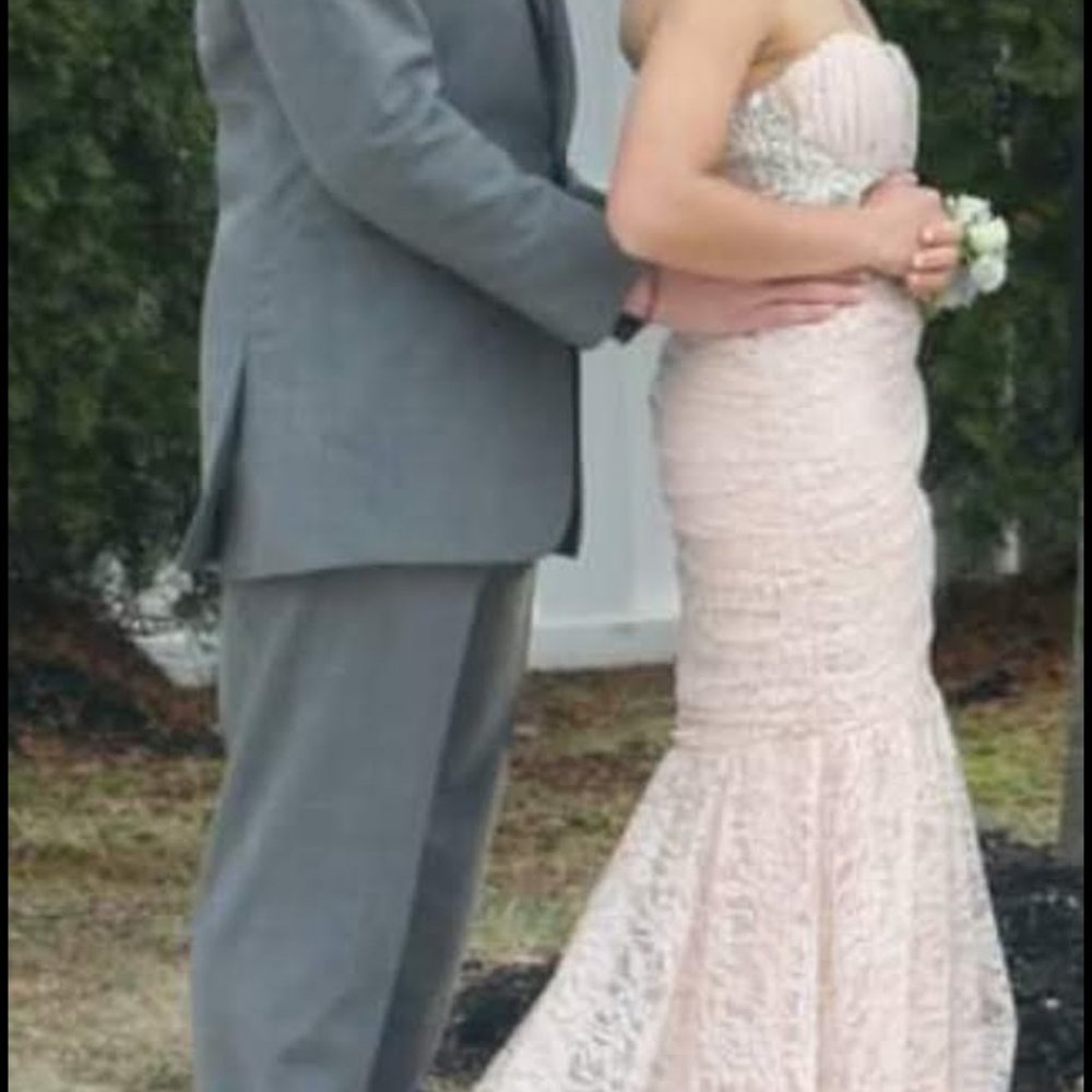 Blush Prom Dress